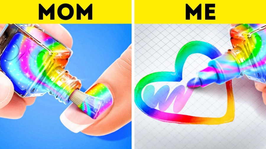 چالش من در مقابل مامان  طراحی...