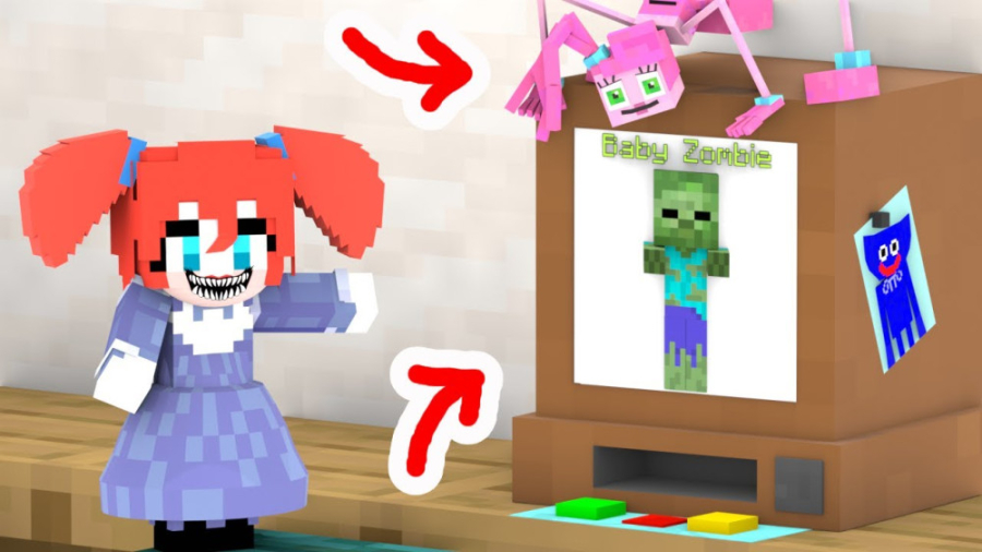 انیمیشن ماین کرافت  بیبی زامبی...