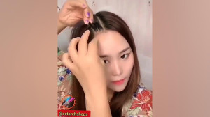 آموزش ساده ترین بافت جلو مو بر...