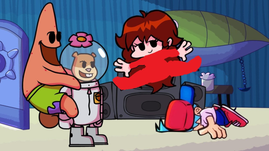 میکس کارتونی کمدی پاتریک  سندی...