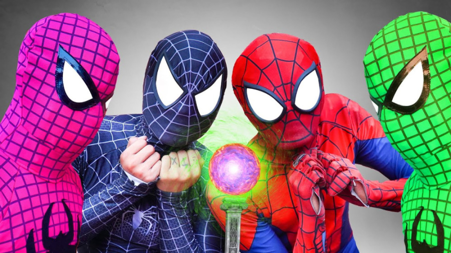 نبرد تیم مرد عنکبوتی با چاکی ،...