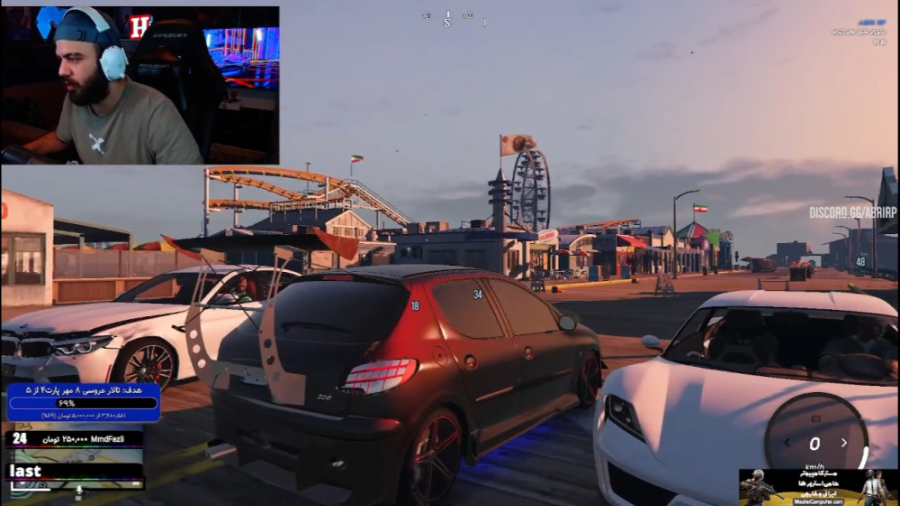 جی تی ای 206 اسپرت ایرانی تو ش...