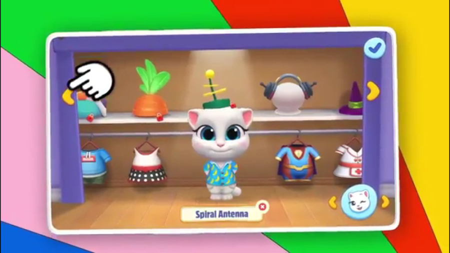 انیمیشن تام سخنگو | گربه سخنگو...