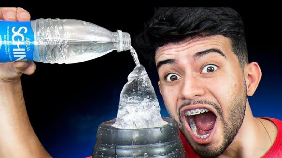 چگونه آب فوری را در خانه منجمد...