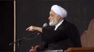 خدا زد تو گوش امام زمان قرائتی...