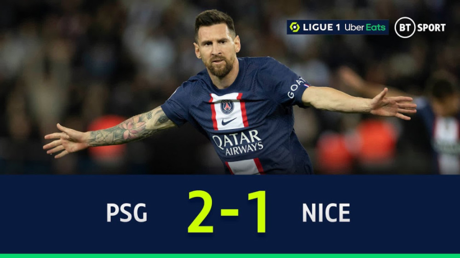 پاری&zwnj;سن&zwnj;ژرمن ۲ ۱ نیس...