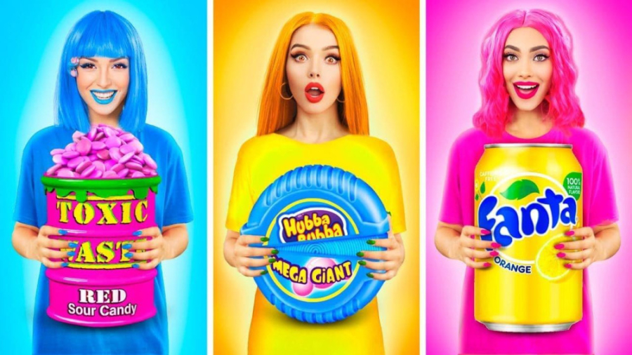 تفریحی و سرگرمی جدید,چالش غذای...