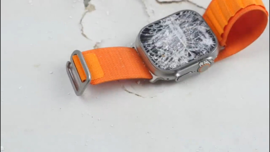 مقاومت دیدنی اپل واچ Ultra در...