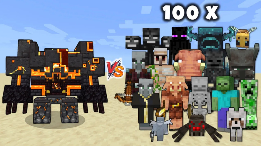 هیولای ندرایت در برابر همه ماب...