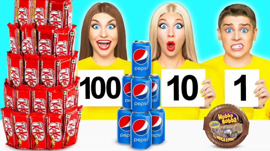 تفریحی و سرگرمی جدید,چالش غذای...