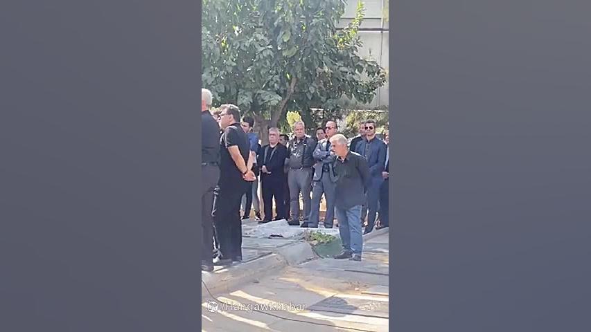 مراسم خاکسپاری ارشیا خلیلیان پ...