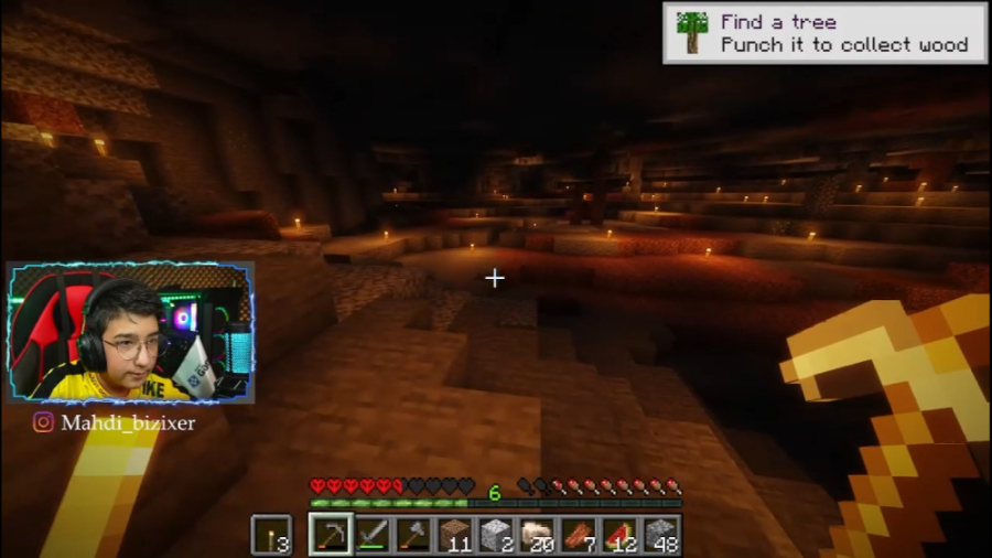 ماینکرفت هاردکور (5) | غاری که...