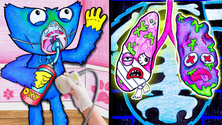 ایده کارتونی | چگونه آسیب ریه...