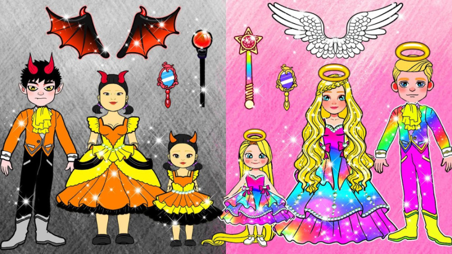 ایده های کارتونی بازی مرکب ، چ...