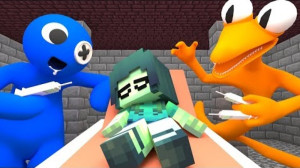 انیمیشن ماینکرافت | نجات دختر...