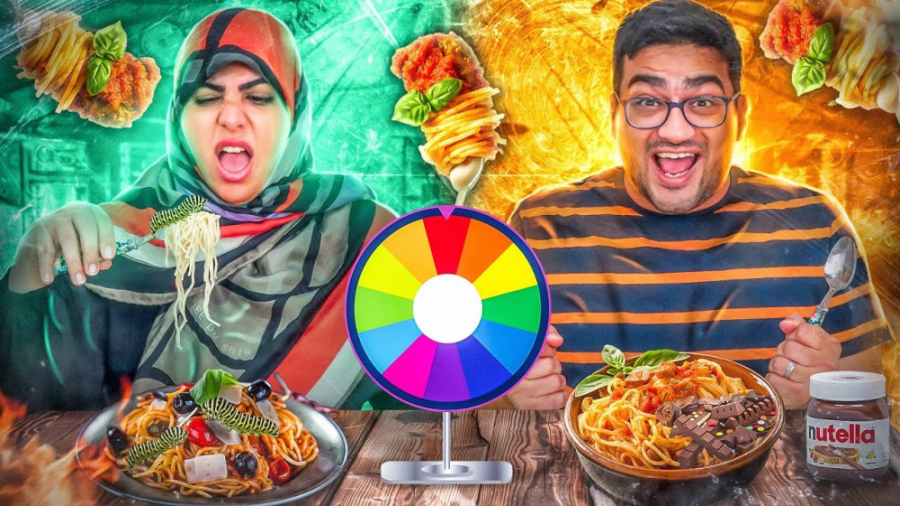 خانواده ماچارتا | چالش ماکارون...