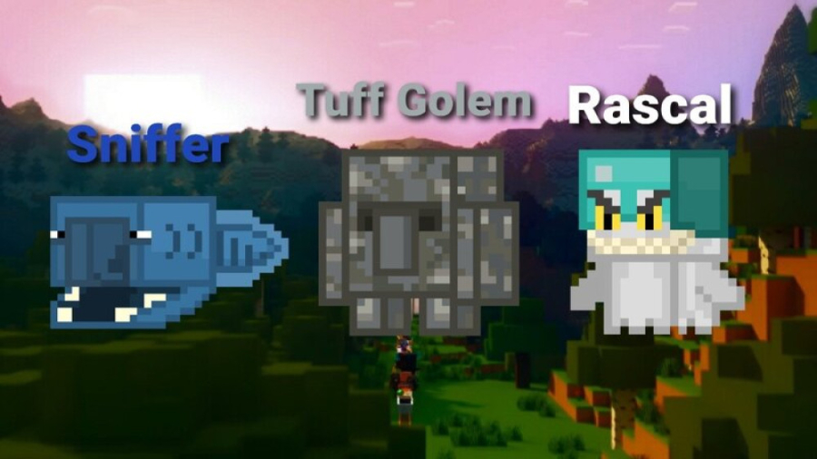 ماب های جدید در ماینکرفت به زو...