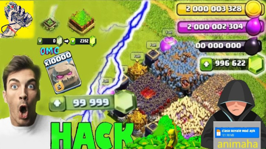 آموزش هک کلش آف کلنز چیت کلش آ...