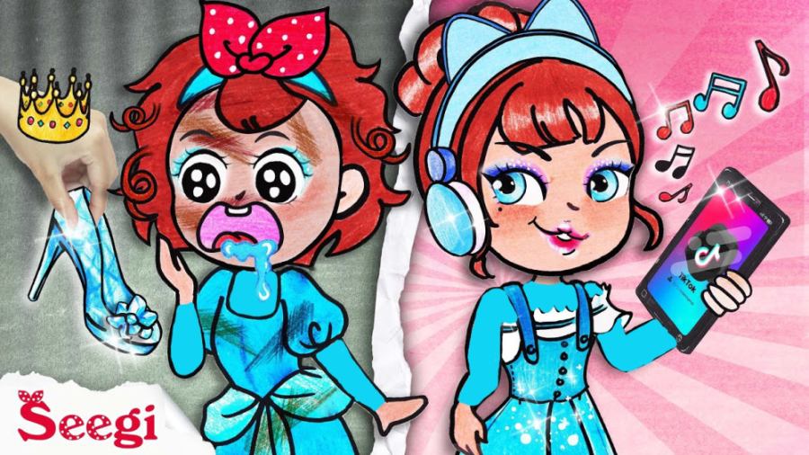 ایده کارتونی ، میکاپ و لباس سی...