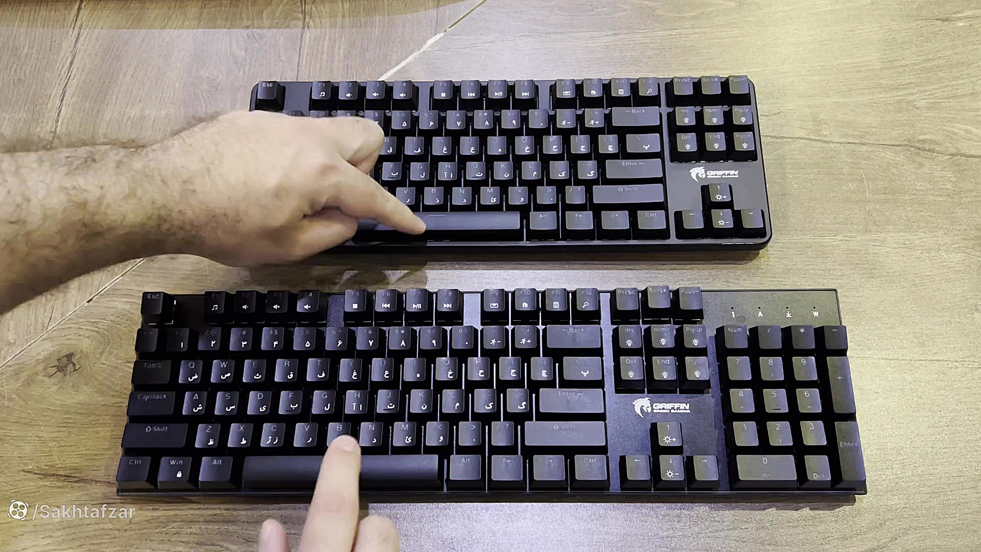 تست کیبورد مکانیکال گرین GK802...