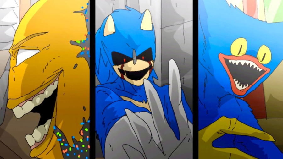 انیمیشن ترکیبی اف ان اف  هاگی...