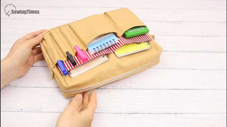 ۲۴۱ آموزش دوخت کیف نظم دهنده ل...