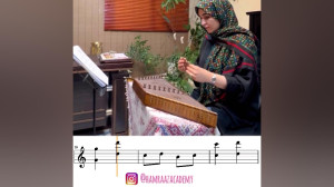 اجرای آهنگ مجنونم کردی با هنرج...