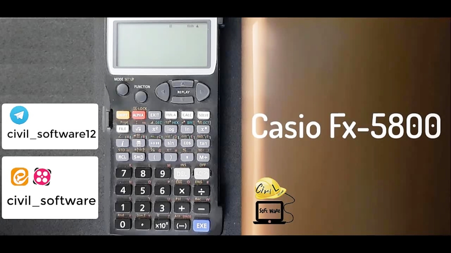 Casio discount fx 5800