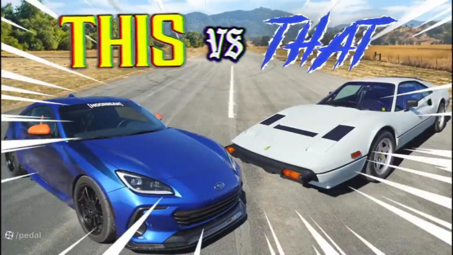 درگ سوبارو BRZ جدید با فراری 3...