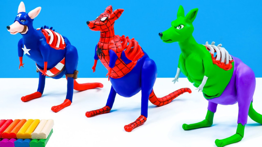 کاردستی  اسباب بازی ها کانگورو...