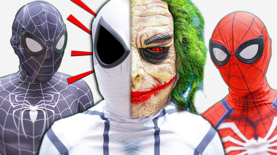 جنگ نرف جوکر  ونوم  اسپایدرگرل...