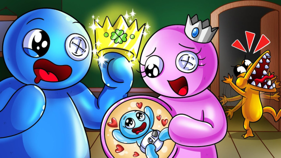 انیمیشن پاپی تایم  صورتی و آبی...