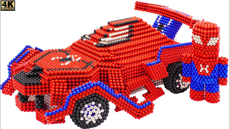 ساخت ماشین مرد عنکبوتی  کاردست...