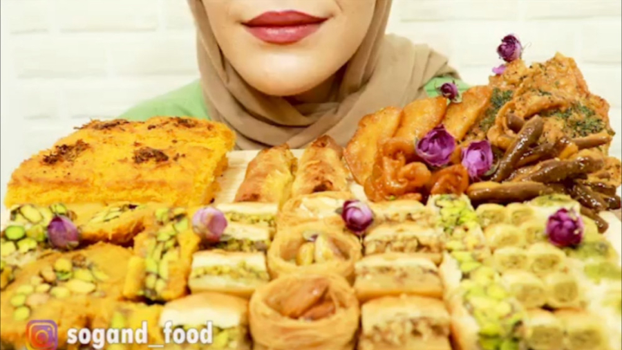 سوگند فود چالش غذا خوری آسمر ف...