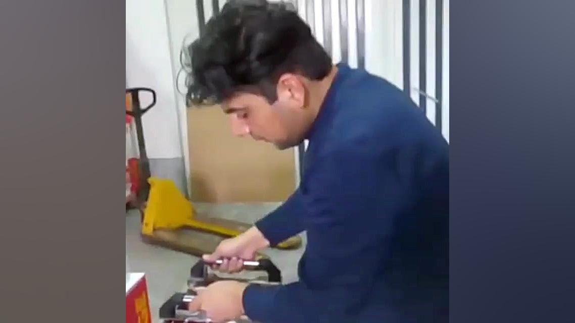 دستگاه تخم مرغ شکن وهاب نوتاش