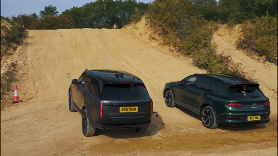 رقابت آفرودی رنجروور و بنتلی