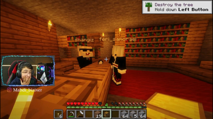 ماینکرفت اما مدرسه ی هنر های ر...