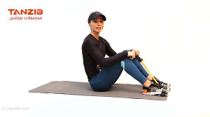 تمرین دوم با فنرشکم تن زیب