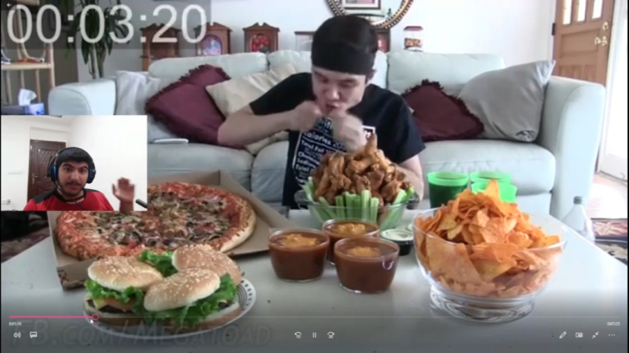 این همه غذا رو میخواد بخوره (...