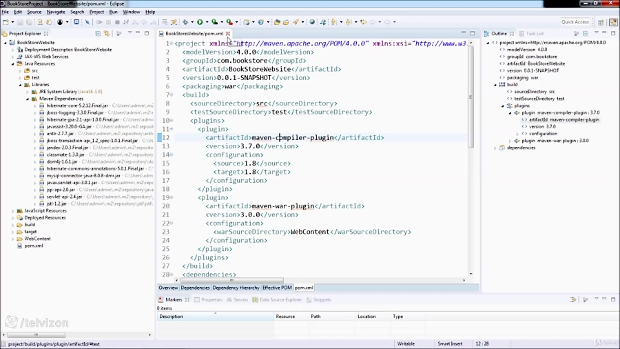 دوره ساخت وب سایت با JSP ، Java Servlet و Hibernate / فصل 5 از 44 ...