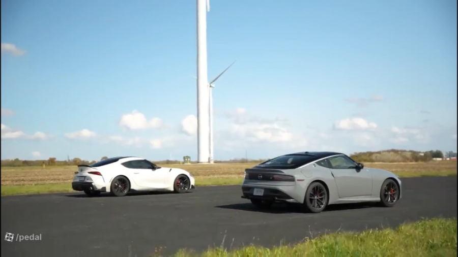 درگ جدید نیسان Z و تویوتا سوپر...