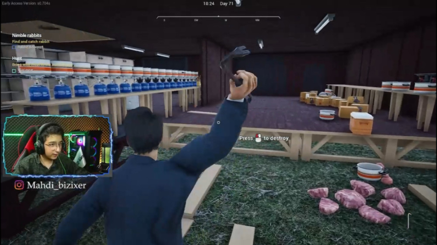 زندگی روستایی آنلاین (107) خوا...