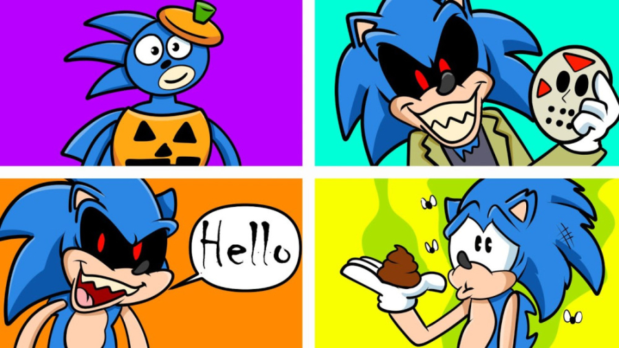 شخصیت های دیوانه سونیک جوجه تی...