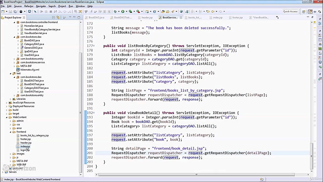 دوره ساخت وب سایت با JSP ، Java Servlet و Hibernate / فصل 24 از 44 ...