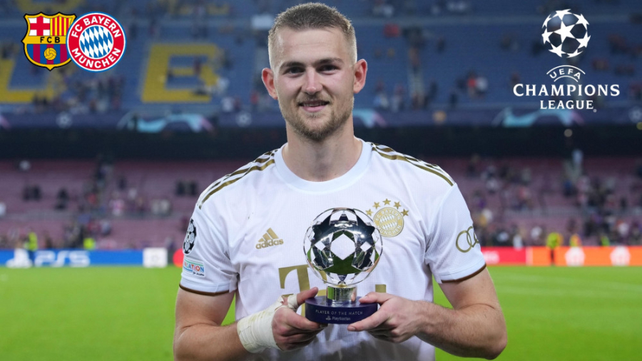 عملکرد ماتیاس دلیخت مقابل بارس...