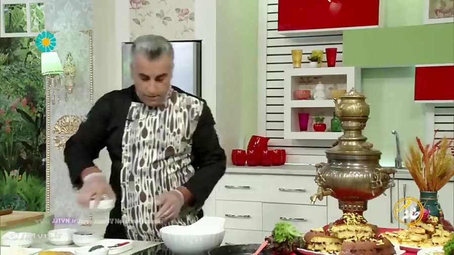 ته چین مرغ و بادمجان  علی ماسو...