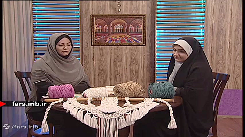 آموزش &quot; مکرومه بافی &quot...