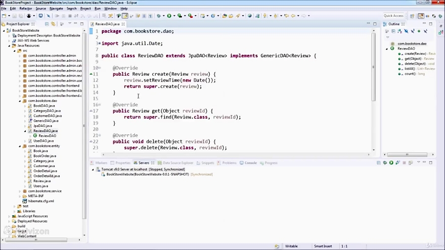 دوره ساخت وب سایت JSP ، Java Servlet و Hibernate / فصل 36 از 44 / قسمت ...