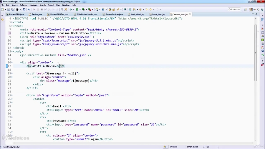 دوره ساخت وب سایت JSP ، Java Servlet و Hibernate / فصل 36 از 44 / قسمت ...