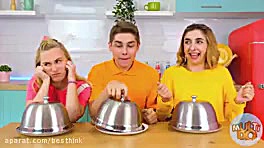 چالش غذا خوری سرگرمی جدید قسمت...